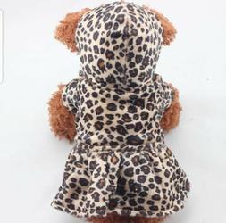 CAPPOTTINO IN FELPA PER CANE ABBIGLIAMENTO IMBOTTITO CAPPOTT