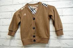 Cardigan Bimbo Burberry London Taglia 2 Anni Maglia Sweater 
