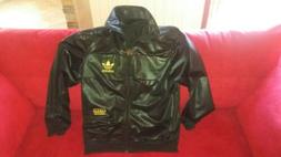 Adidas Chile 62 Giacca Tuta Sportiva Vintage Nero/Oro Lucido