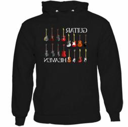 Chitarra Heaven Divertente da Uomo Chitarrista Felpa Elettri