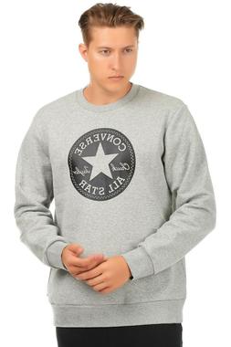 Converse Chuck Taylor Firma Girocollo Uomo Grigio Abbigliame