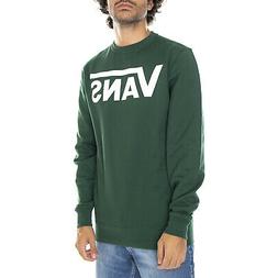 Vans classic crew ii sweatshirt - pine needle - felpa giroco