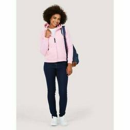 Uneek Classica da Donna Felpa Cappuccio Zip Casual Elegante 