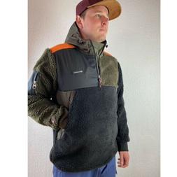Champion Colorblock Felpa IN Pile Uomo Multicolore