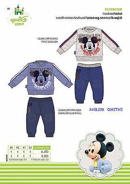 COMPLETINO BIMBO DISNEY ART.100729 FELPA GIROCOLLO CON PANT.