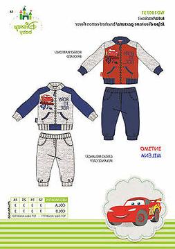 COMPLETINO BIMBO DISNEY ART.100731 FELPA APERTA ZIP CON PANT