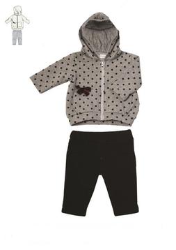 COMPLETO BABY INVERNALE  CON FELPA E PANTALONI CO4557 ELLEPI