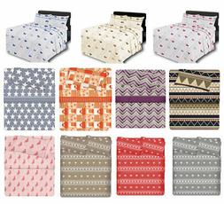 Completo Lenzuola Letto Felpate Pile Caldissime Morbidissime
