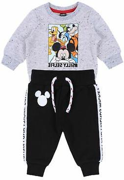 Completo: pantaloni + felpa Topolino DISNEY