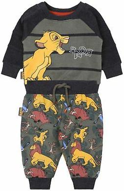 Completo per neonati felpa+pantaloni "Il Re Leone" DISNEY