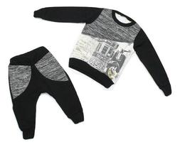 completo tuta bimbo mesi bambino felpa pantalone