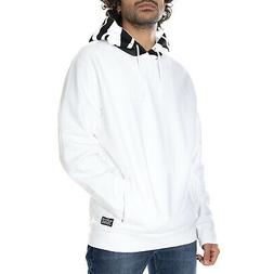 Levis contrast hood sweatshirt - white - felpa con cappuccio