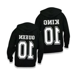 Uomo E Donna Personalizzate Retro "king And Queen Con Numero