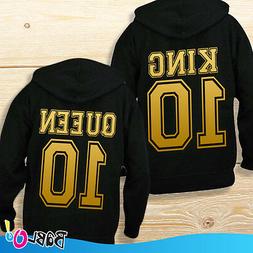 You And Me Personalizzati Con Numeri "king And Queen"