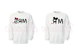 Mr Mrs Uomo Donna Topolino Mouse Amore San Valentino Natale