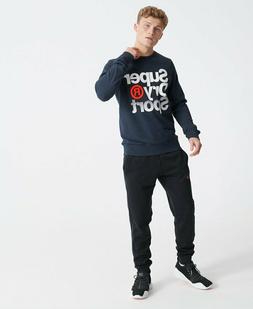 Superdry Core Sport Crew Felpa Girocollo blu