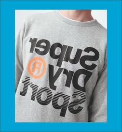 Superdry Core Sport Crew Felpa Girocollo Grigia
