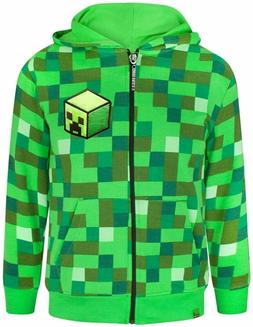 Minecraft - Creeper - Felpa ufficiale con cappuccio - Bambin