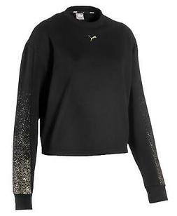 PUMA CREW SWET FL FELPA DONNA NERA 58185601