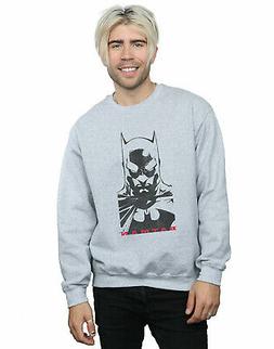 DC Comics Uomo Batman Solid Stare Felpa