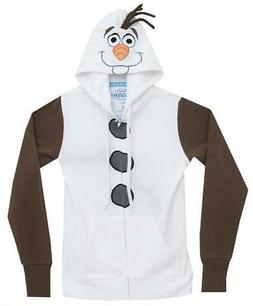Di Disney Frozen " i Am Olaf " Junior Felpa con Cappuccio