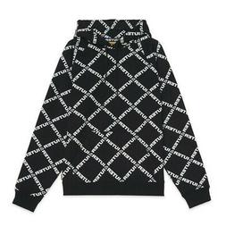 Iuter Diamond Hoodie Felpa Uomo 20WISH14 BLK Black