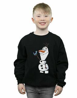 Disney Bambini e ragazzi Frozen 2 Olaf And Salamander Felpa
