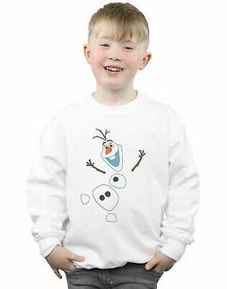 Disney Bambini e ragazzi Frozen Olaf Deconstructed Felpa