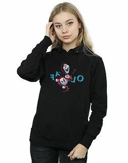 Disney Donna Frozen 2 Olaf Leaf Jump Felpa Con Cappuccio