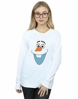 Disney Donna Frozen Olaf Face Felpa