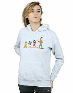 Disney Donna Mickey Mouse Friends Felpa Con Cappuccio