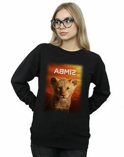 Disney Donna The Lion King Movie Baby Simba Poster Felpa
