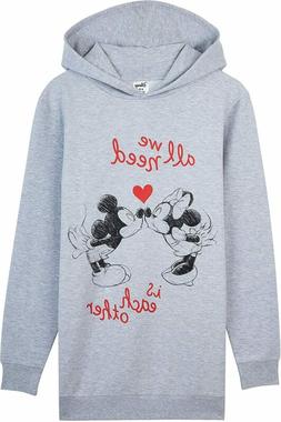 Oversize Con Cappuccio, S, Grigio