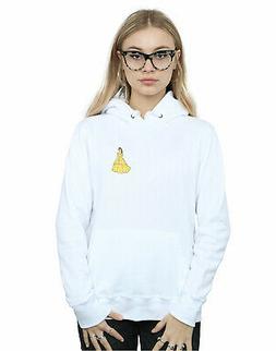 Disney Princess Donna Belle Chest Felpa Con Cappuccio