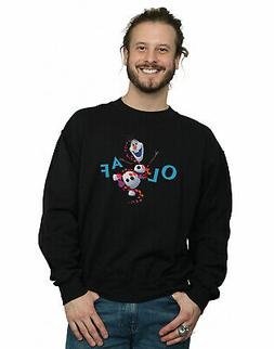 Disney Uomo Frozen 2 Olaf Leaf Jump Felpa