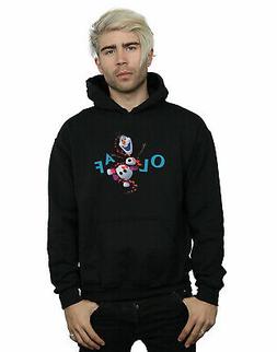 Disney Uomo Frozen 2 Olaf Leaf Jump Felpa Con Cappuccio