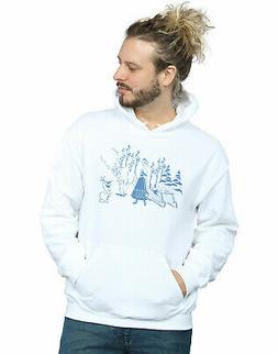 Disney Uomo Frozen Anna Sven And Olaf Felpa Con Cappuccio