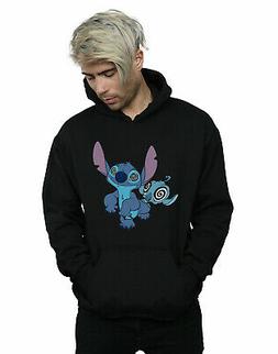 Disney Uomo Lilo & Stitch Hypnotized Felpa Con Cappuccio