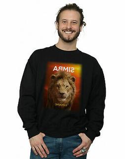 Disney Uomo The Lion King Movie Adult Simba Poster Felpa
