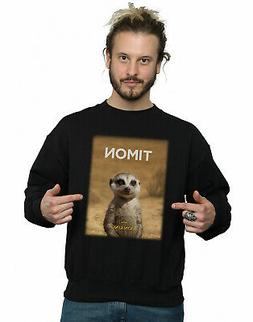 Disney Uomo The Lion King Movie Timon Poster Felpa