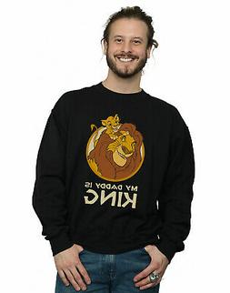 Disney Uomo The Lion King My Daddy Is King Felpa