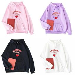 Donna Bambina Carino Felpa Pullover Felpa Giapponese Kawaii 
