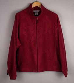 Columbia Donna Casual Zip IN Pile Felpa Misura 3XL  AVZ1378