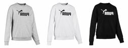 Puma Donna Essential Ess Logo Crew Felpa Tr. Felpa Manica Lu