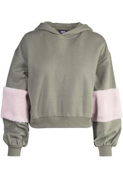 Urban Classics Donna Felpa con Cappuccio Berretto Invernale 