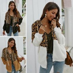 Donna Felpa con Cappuccio Maglione Invernale Casual Pullover
