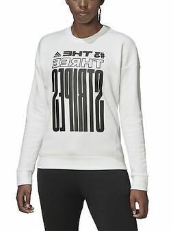 ADIDAS Donna fj5030 Bianco-_ Girocollo Primavera/Estate