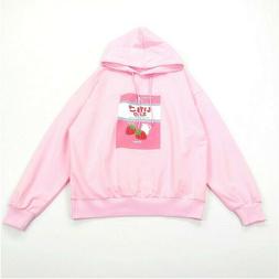 Donna Ragazza Carino Felpa con Cappuccio Pullover Giapponese