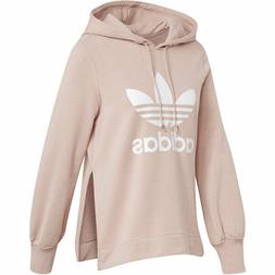 Adidas Originals Donna Rosa Oversize Felpa con Cappuccio Pul