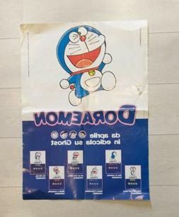 DORAEMON MANIFESTO PUBBLICITARIO EDICOLA manga Anime Cartoni